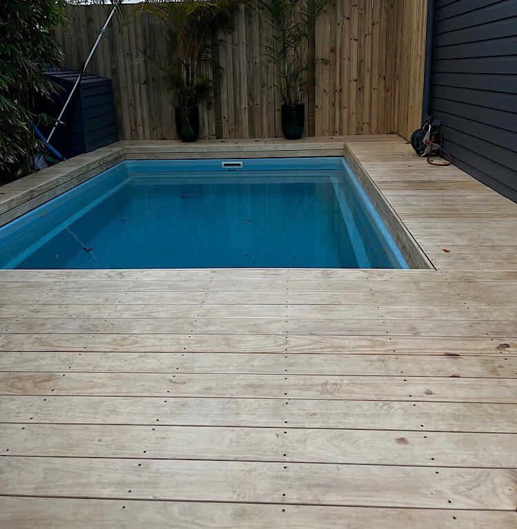 Accoya decking boards